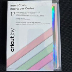 Cricut Joy Princess Sampler Insert Cards - NWT